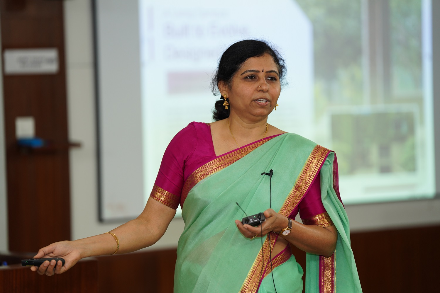 Prof. Haritha Saranga, Chairperson, Sustainability Taskforce at IIMB, whose interest has shaped impactful sustainability-focused research.